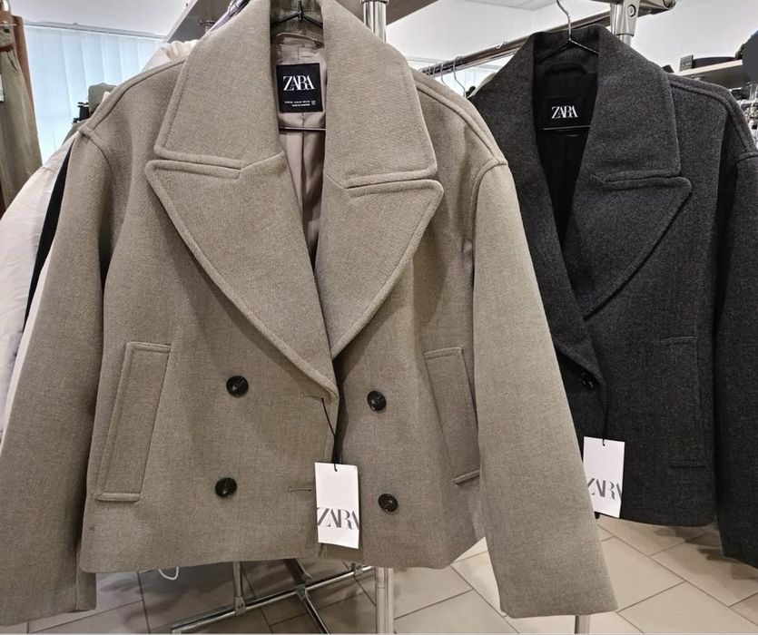 Пальто zara  xs, s, m