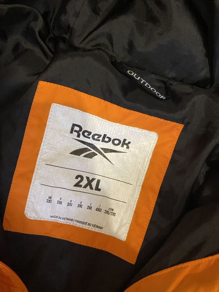 Оригінальний чоловічий великий пуховик Reebok XXL
