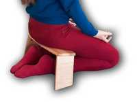 Раскладная скамейка Dharma для медитации ясень чехол. Премиум качество