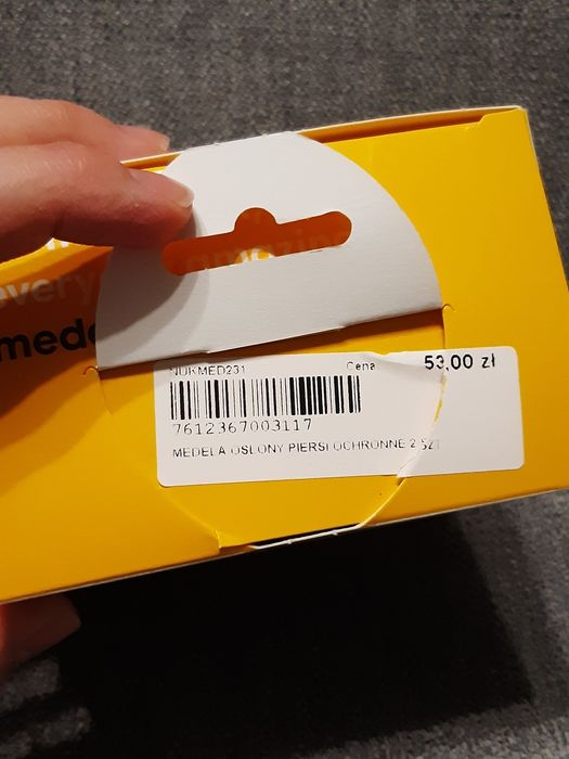 Osłonki na piersi, muszle Medela nowe