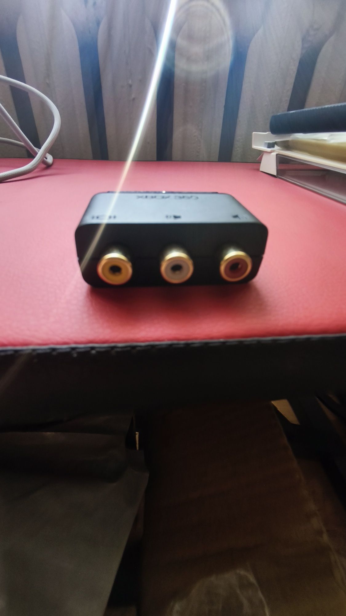 Scart Adapter XBOX 360 Original Przejście kostka euro cinch Xbox 360
