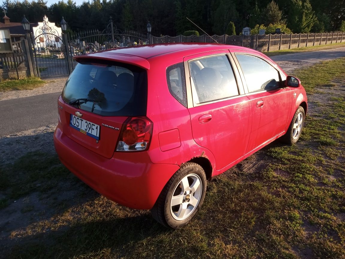 Chevrolet Kalos / Aveo 2006 1,4 benzyna tylko 175tys. Km. DOBRY