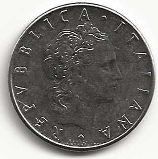 50 Liras de 1979, República Italiana