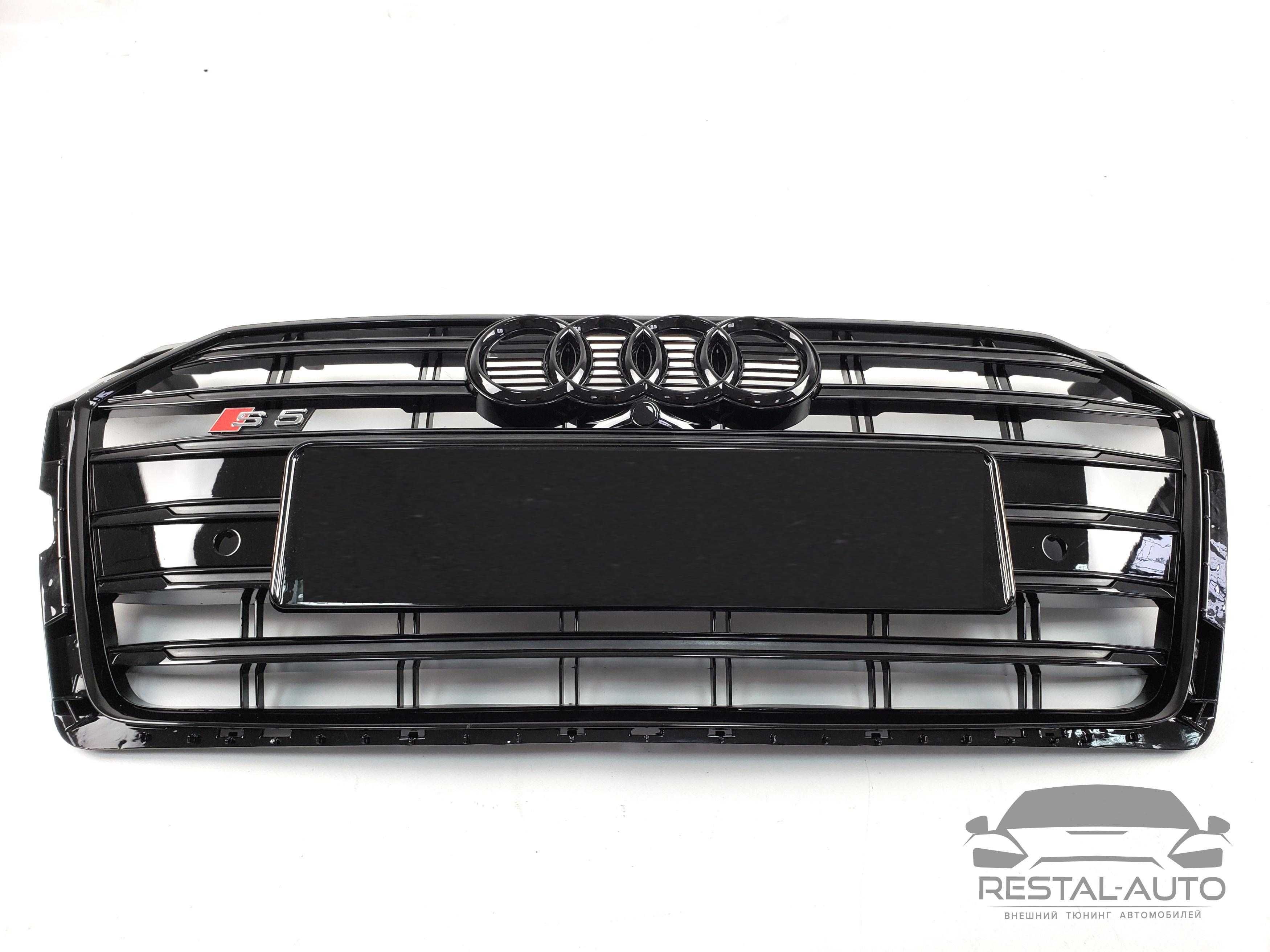 Решетка радиатора на Audi A5  2016-2020 год в стиле S-line