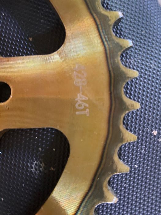 Задня зірочка 50 зубів 428h  d 58mm