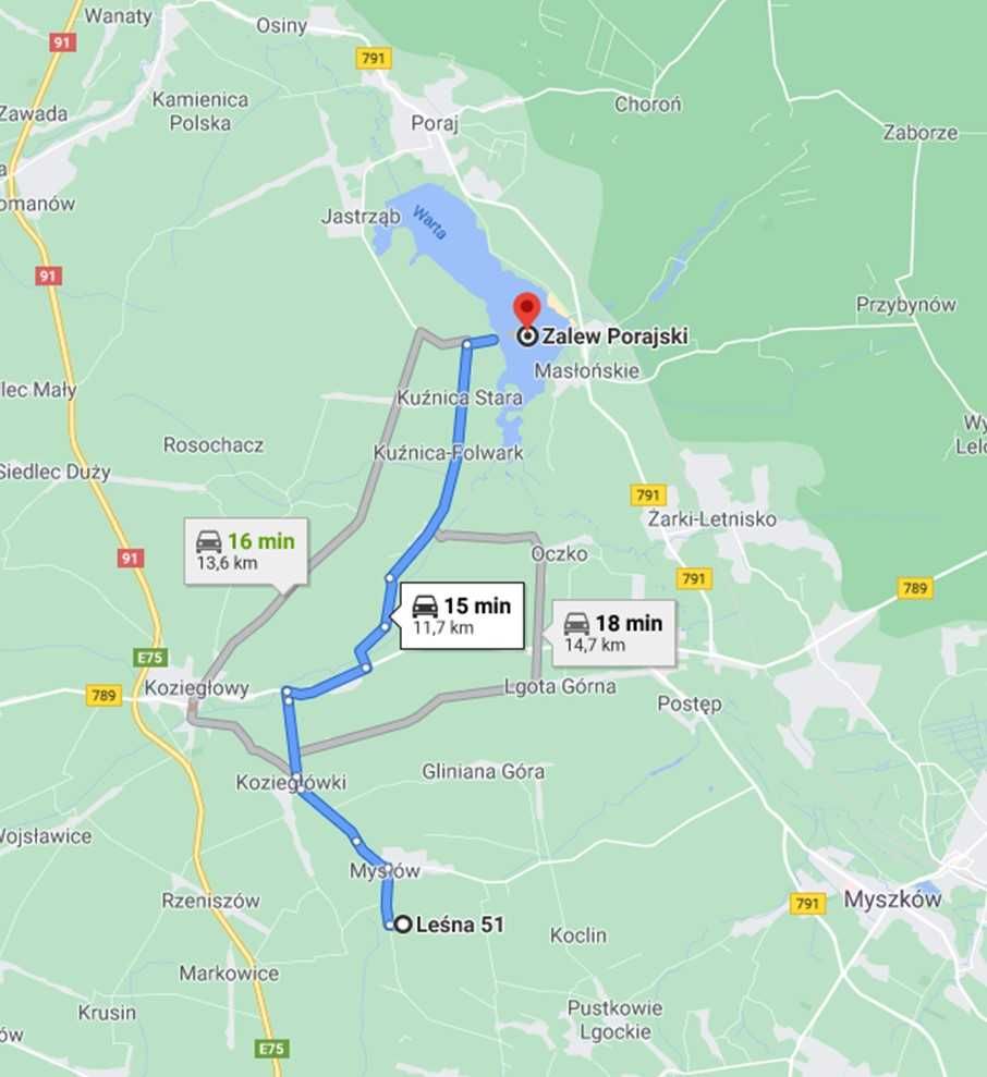 Mysłów Koziegłowy działka rolno-budowlana 1,33 ha