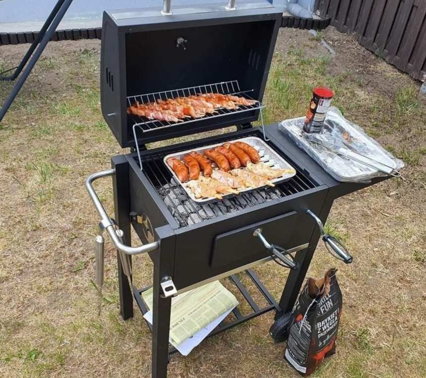 Nowy duży grill XXL gratis dmuchawa