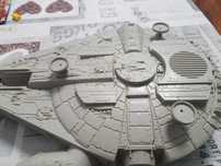 Nave Falcon star wars lucas film de 1995