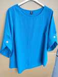 SUPER CENA Bluzka damska Shein Cure 2XL/3XL krótki rękaw, bluzka C&A L