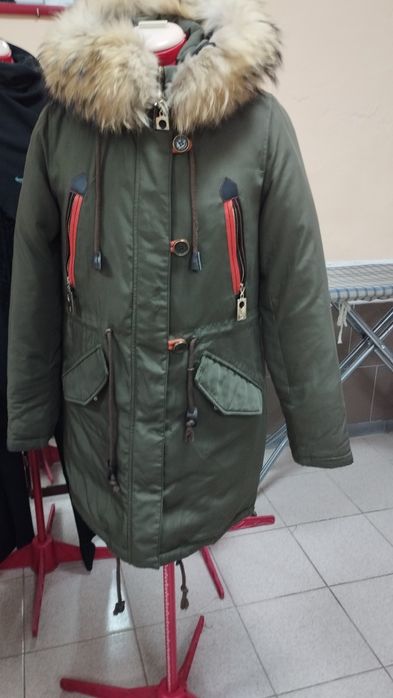 Зимова куртка жіноча Парка,Зимове пальто ,куртка зимова + подарунок