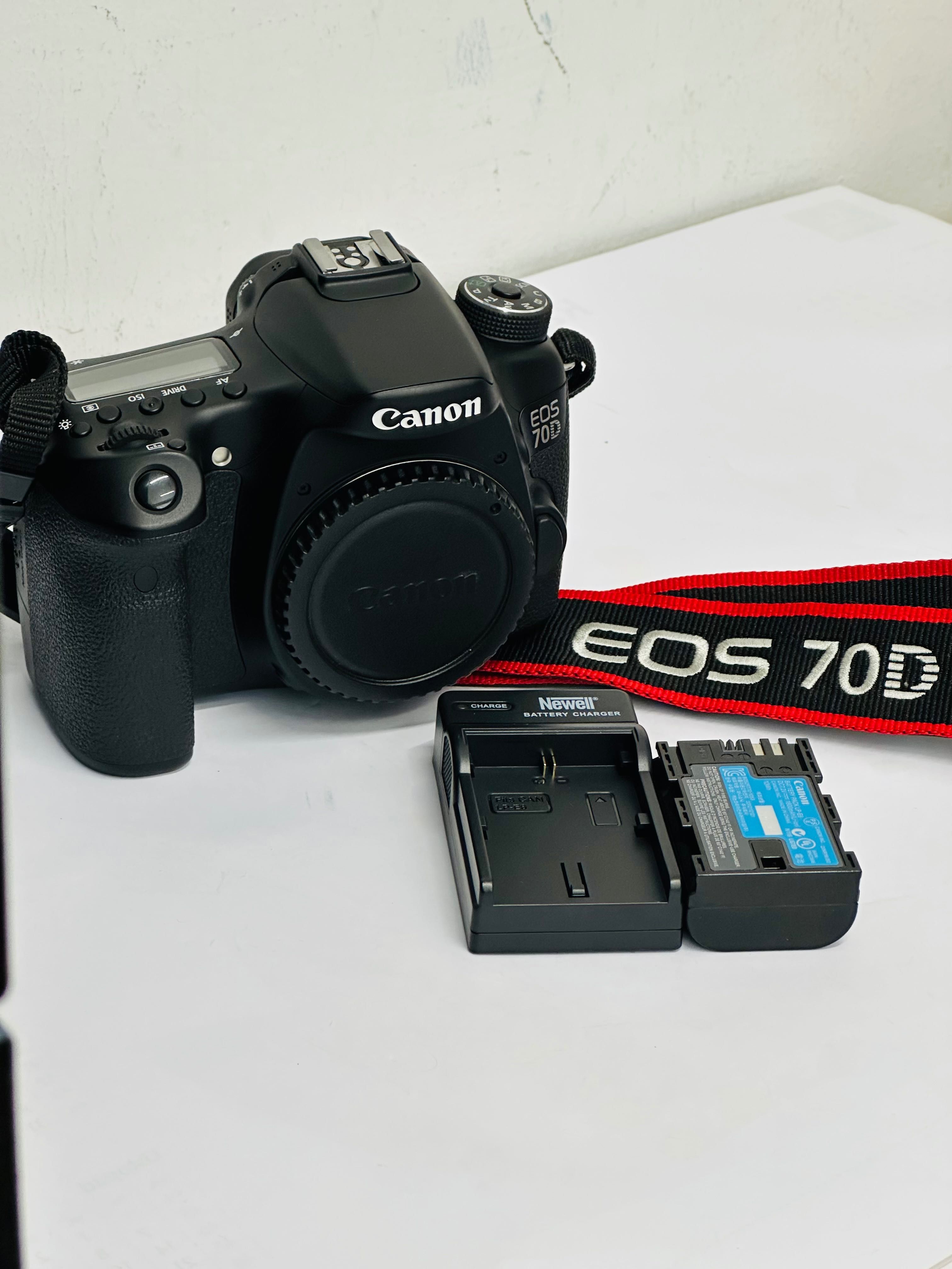 Aparat Canon EOS 70D Body przebieg 5330 super stan !