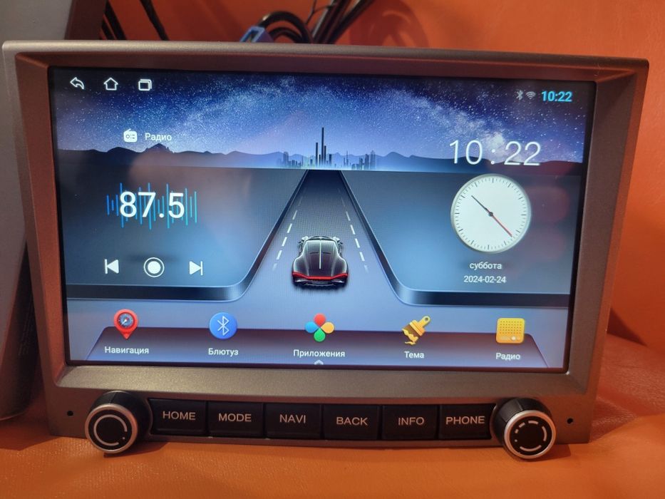 CarPlay Android Магнитола Porsche 911 997 Boxter Cayman CarPlay Навига