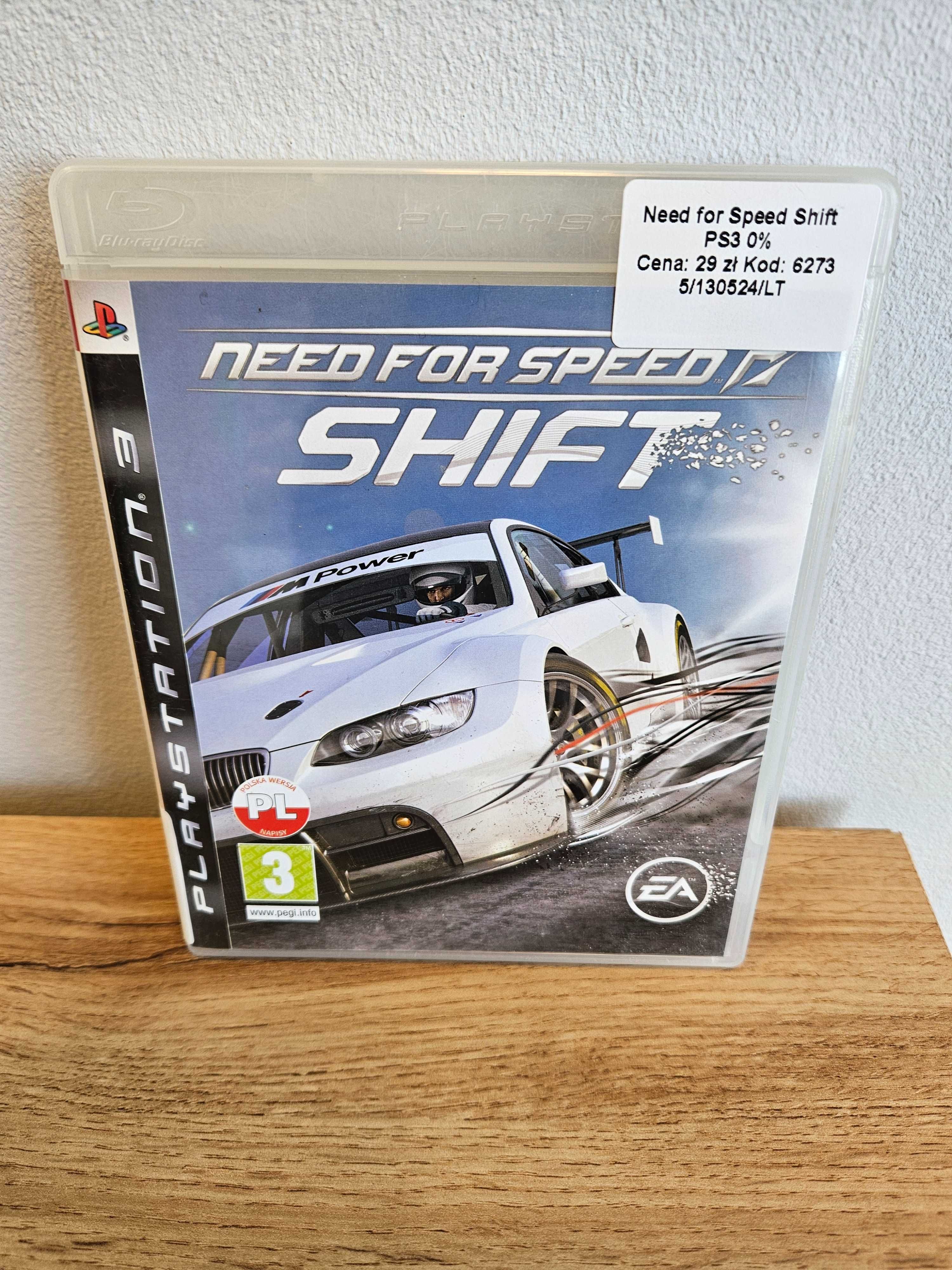 Need for Speed Shift PlayStation 3 As Game & GSM 6273