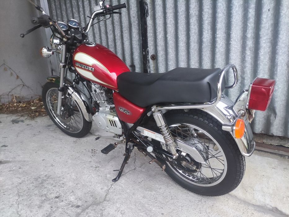 Suzuki GN 125 klasyk kat B po serwisie RATY Transport Gwarancja