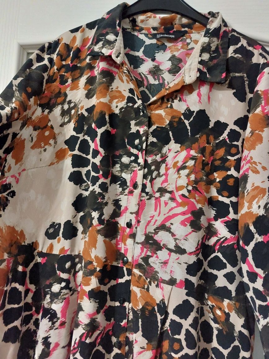 Sukienka 46 48 print panterka inne Kaleidoscope