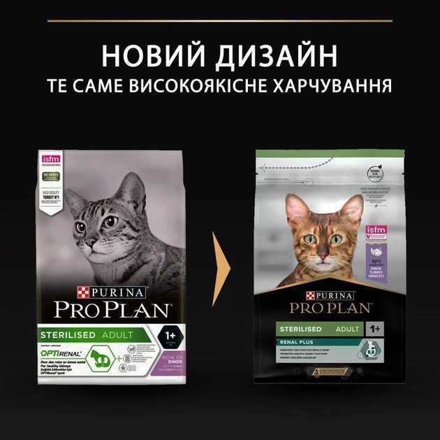 На Развес 299 грн Корм для Кошек Purina Pro Plan Sterilised с Индейкой