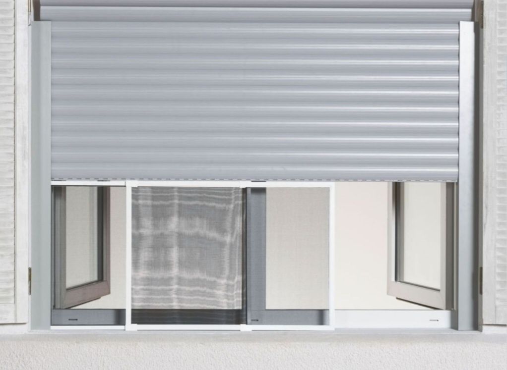 Przesuwane okno aluminiowe  moskitiera, 50x70-130cm