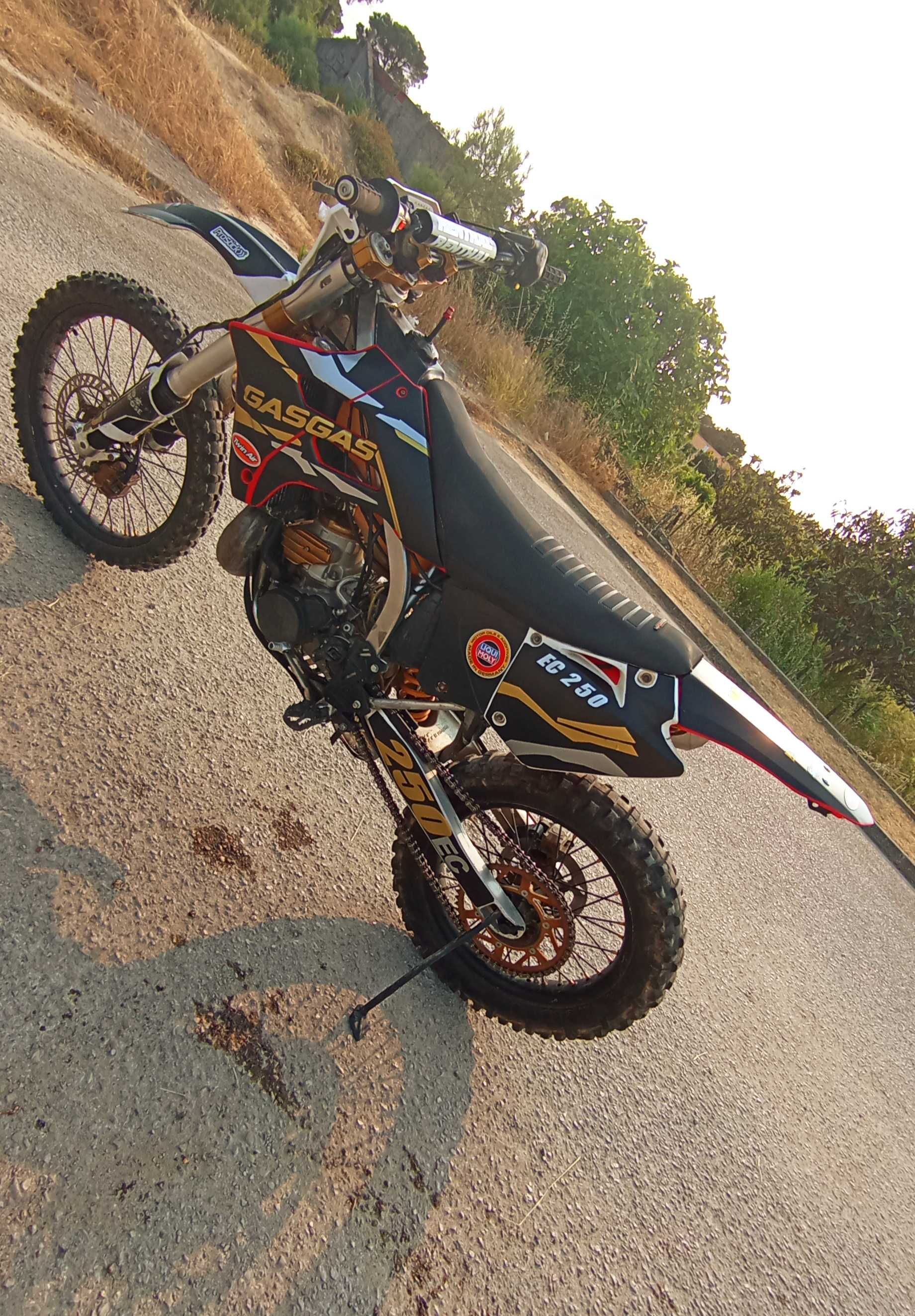 Troco Gasgas EC250 Chave Bateria e ventoinha
