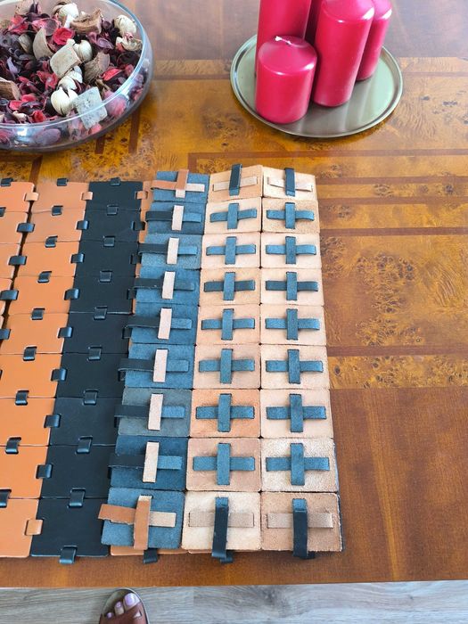 Bieżnik skórzany Guido Serafini nowy