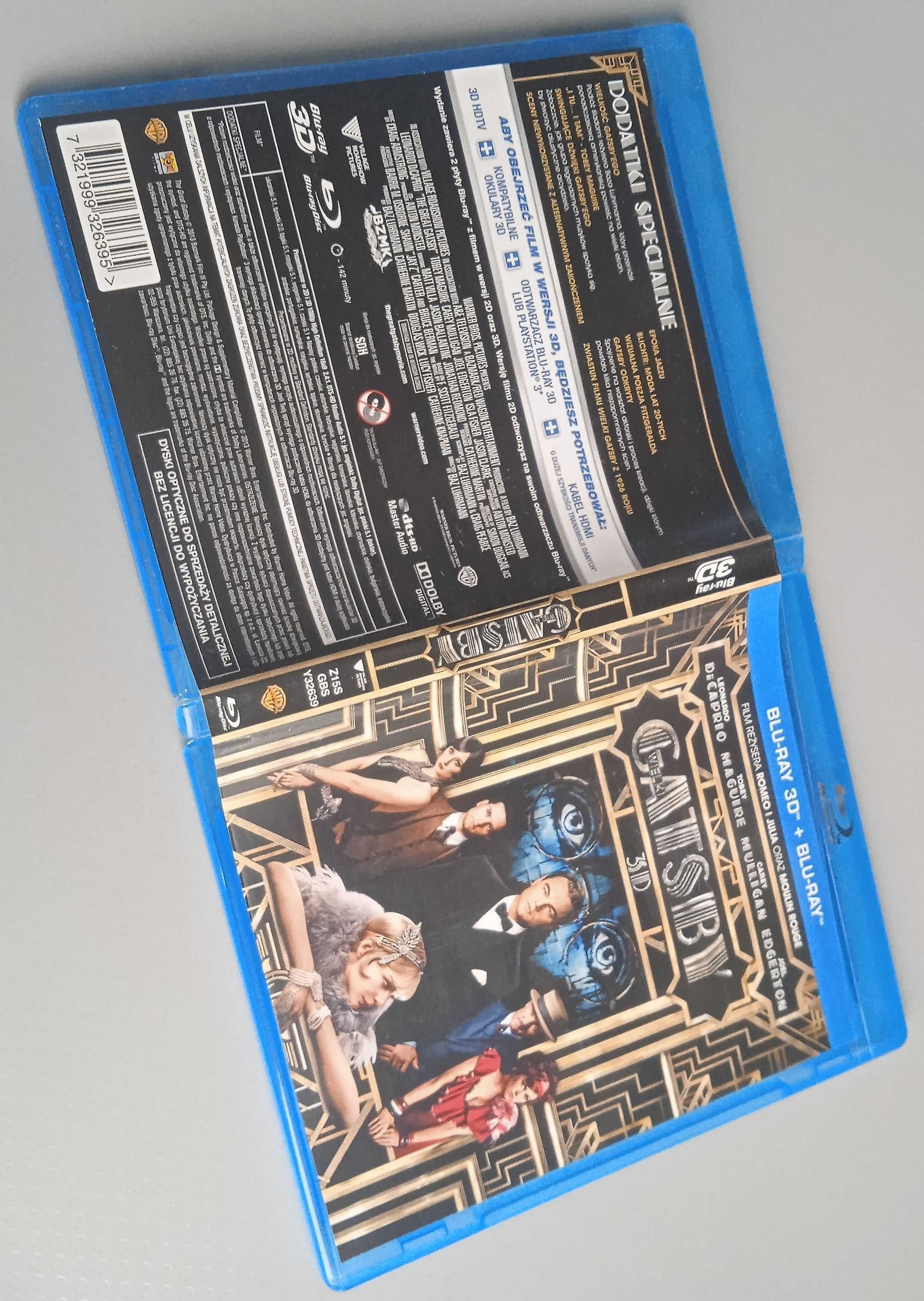 wielki gatsby 3d i 2d polskie wydanie lektor i napisy great gatsby