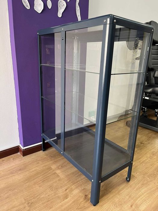 Estante Vidro elegante (estilo Joalheira)