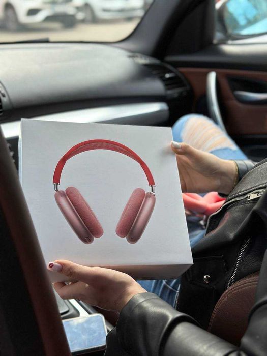 АирПодс Макс Красные С шумоподавлением и прозрачностью 2024г.