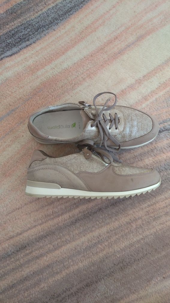 Sneakersy Waldläufer  skóra. r. 39