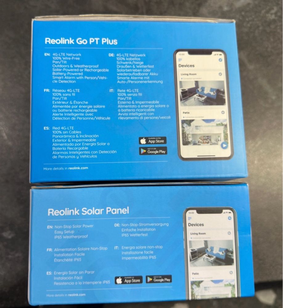 Kamera IP Reolink GO PT PLUS 4Mpx Akumulator GSM + panel solarny