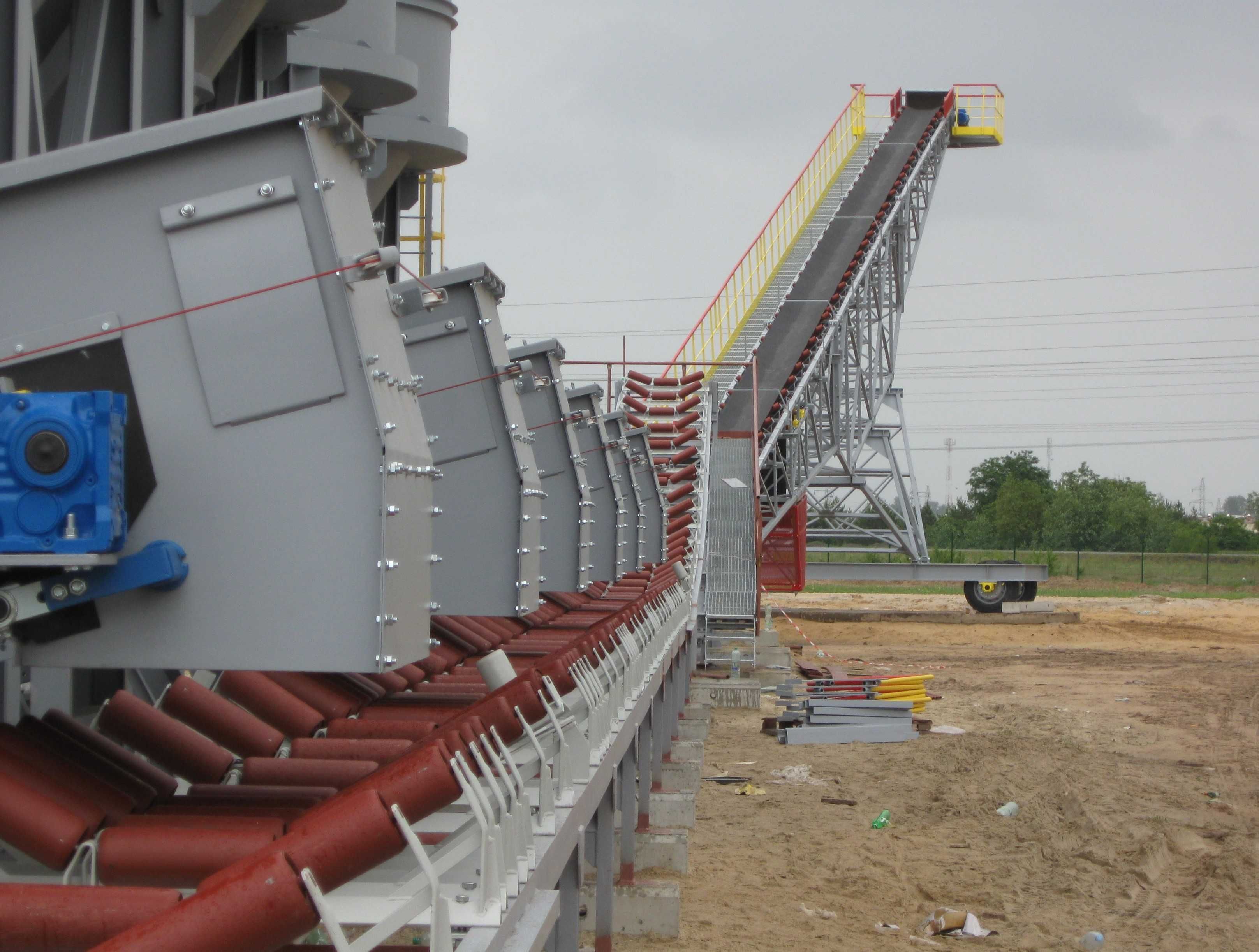 Przenośnik taśmowy PTg 1000mm/200m