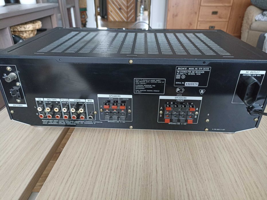 Sony STR-DE235 + pilot, amplituner wzmacniacz FM Stereo FM-AM Receiver