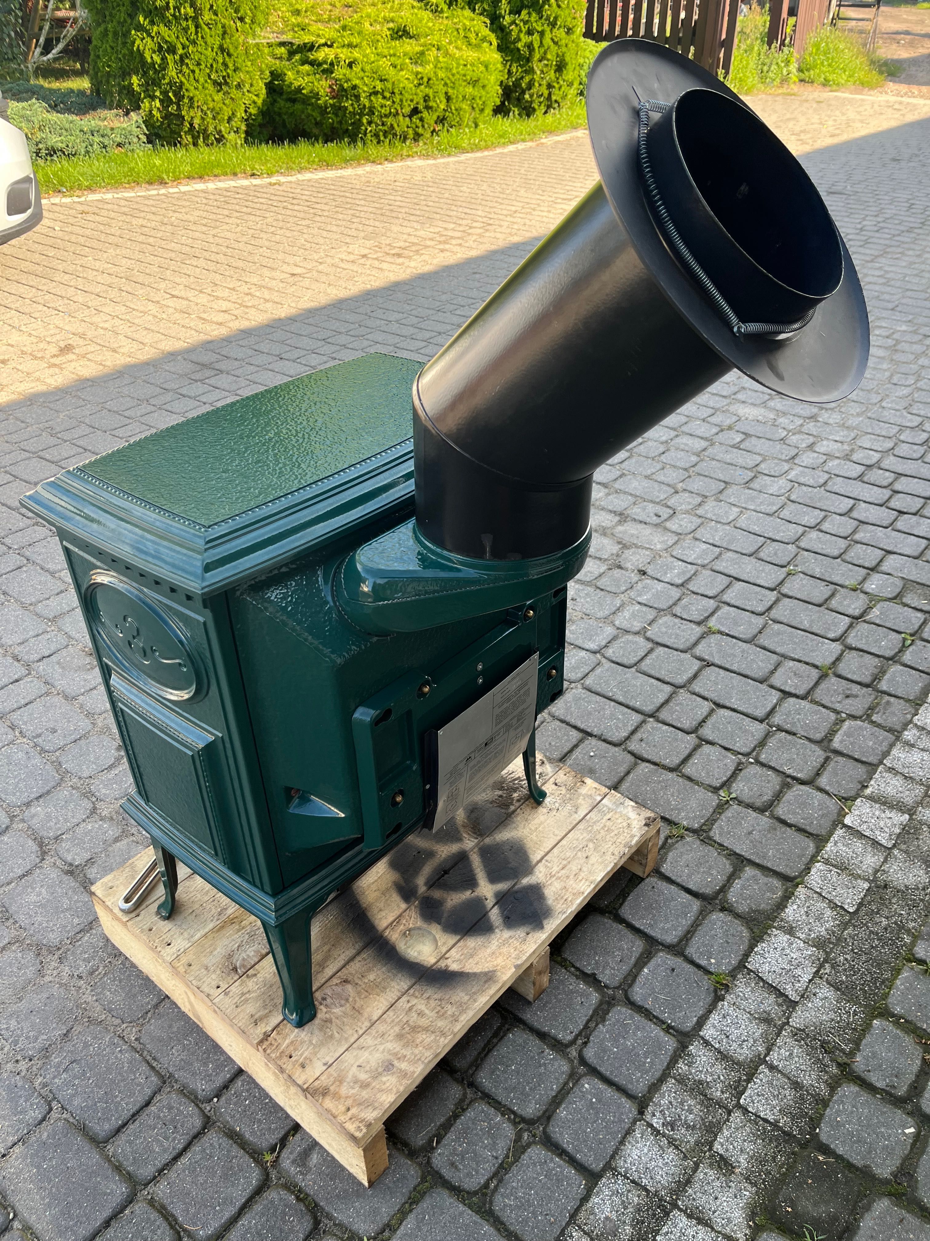 Piec Koza Jotul3 zielona emalia