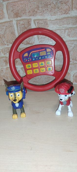 Іграшки.Кермо ( руль) музичне.Щенячий патруль: Гонщик,Маршал.