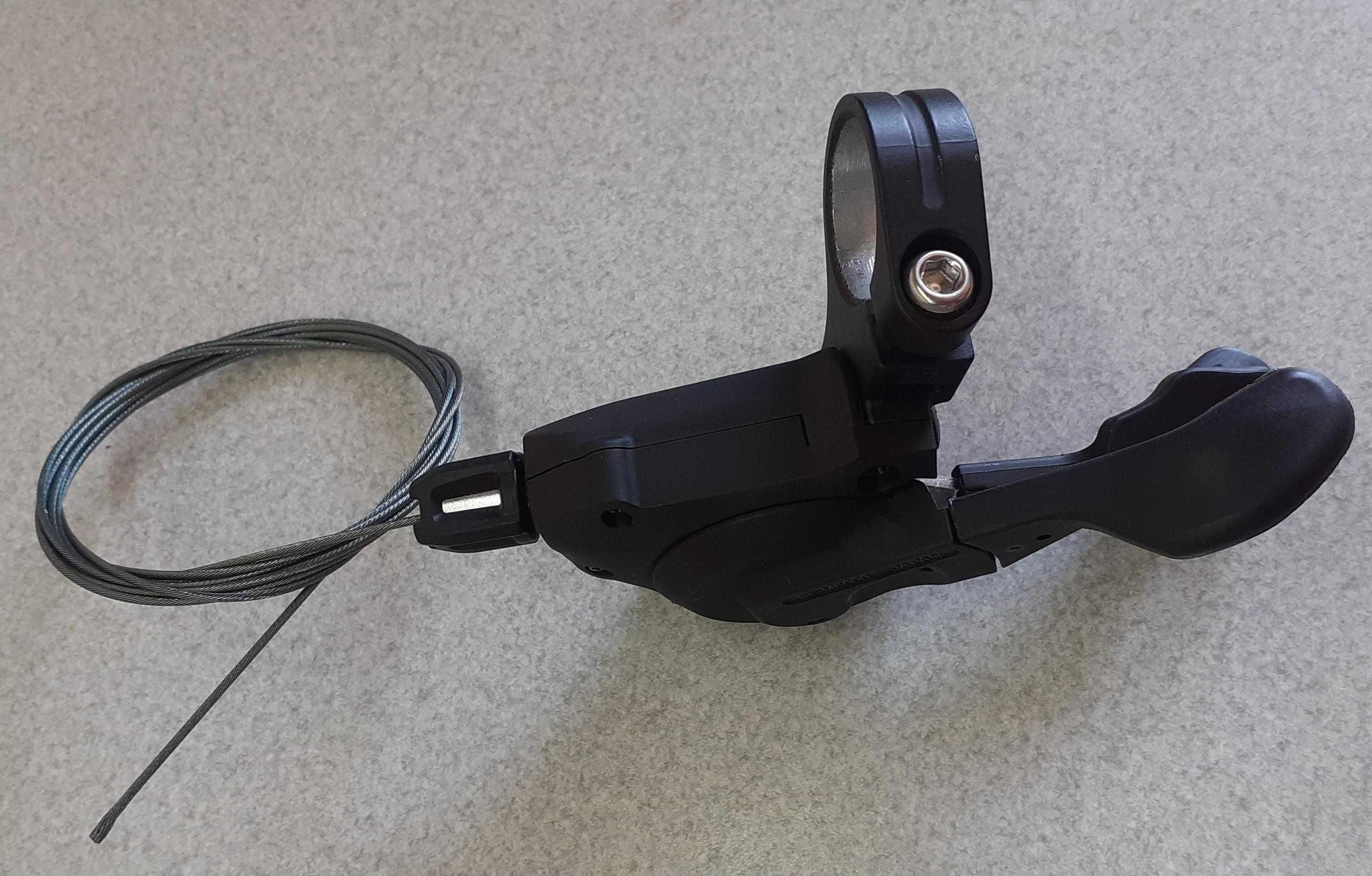 Перемикач передач монетка Shimano Deore SL-M6000 на 10шв. з тросом