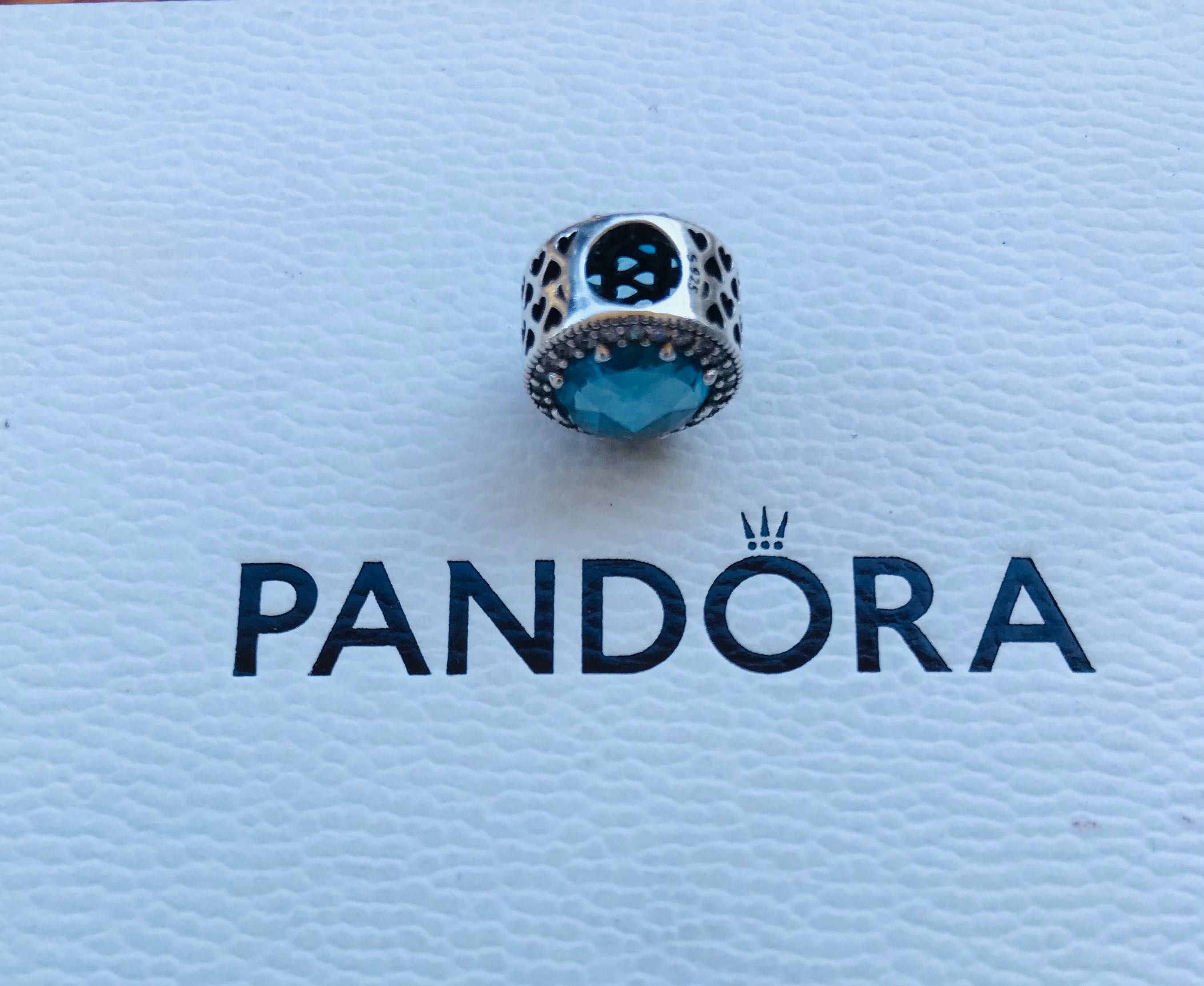 Pandora Charms Pandora Błękitne serce Unikat