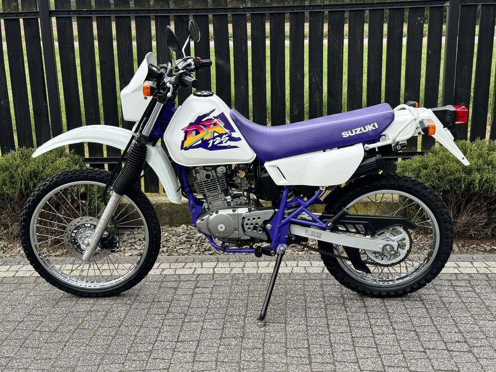 SUZUKI DR 125 *Niemcy* MEGA STAN! Kat. B A1 *Klasyk* Enduro *Jak NOWY*