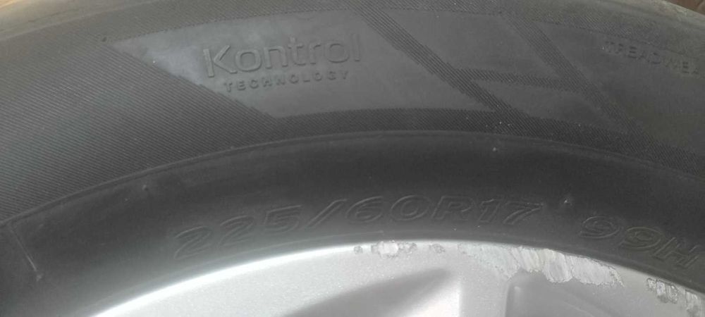 Диски титанові R-17/5/114.3+ резина