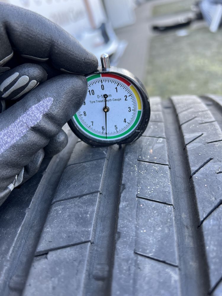 Шини резина літо 235 55 r19 Bridgestone 2018р протектор 5.7-6мм