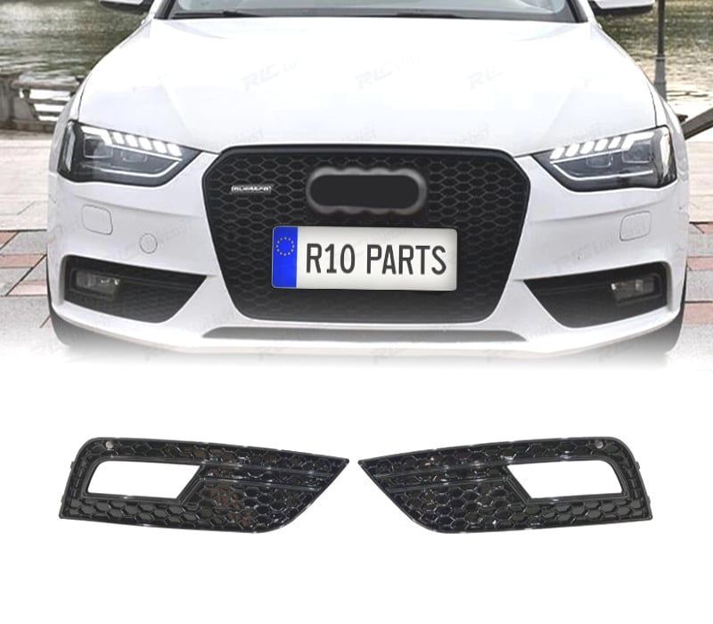 GRELHA AUDI A4 B8.5 12- LOOK RS4 PRETO