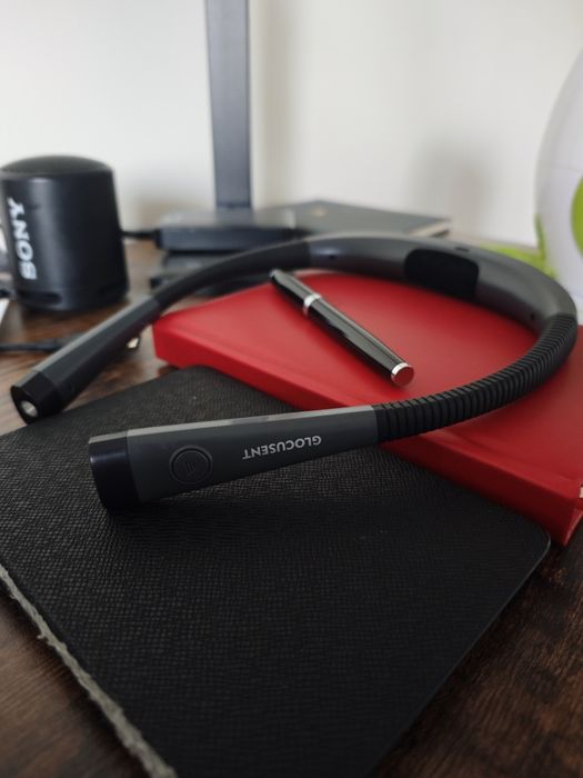 Luz de Leitura Glocusent — Recarregável e confortável, como nova