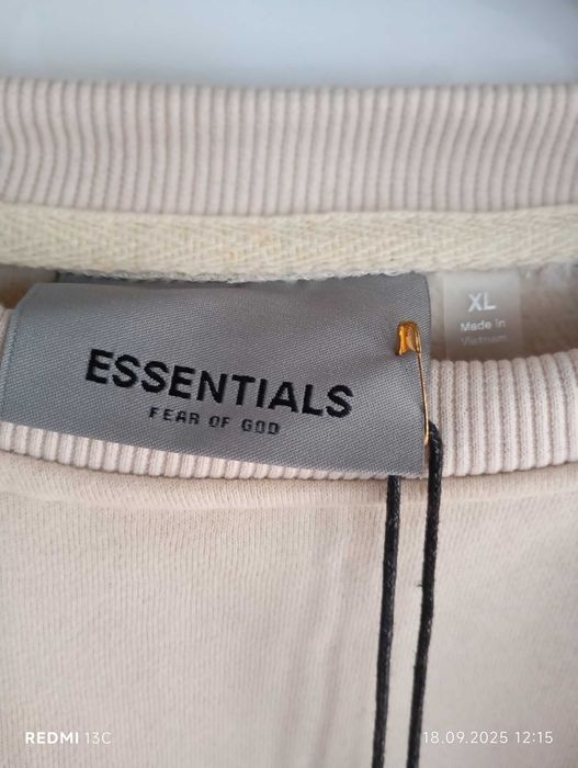 bluza essentials fear of god xl
