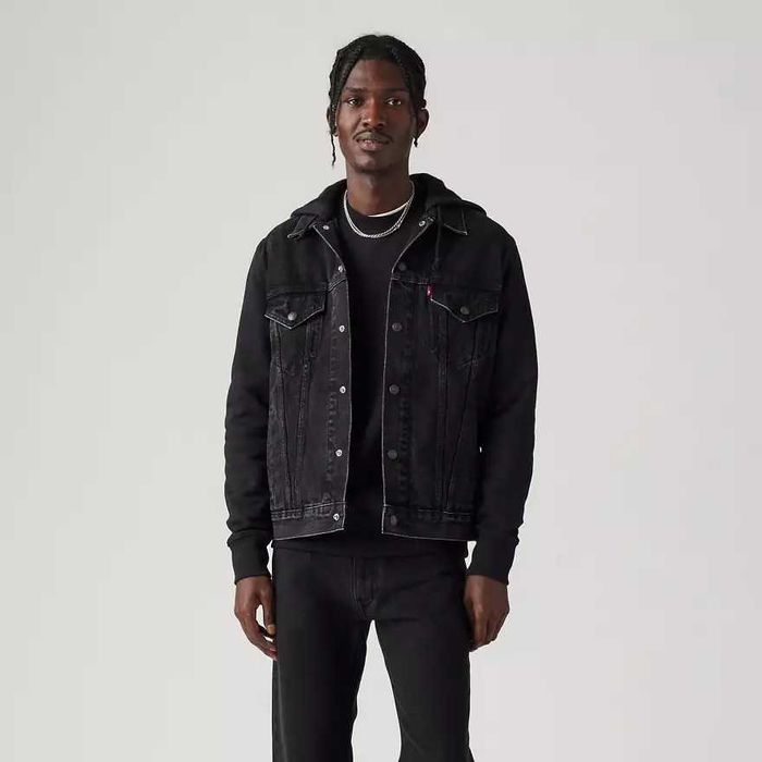 Куртка джинсова з капюшоном Levi's Hybrid Hoodie Jacket A06320001