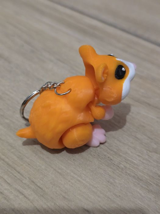 Breloczek Kota i Chomika 3d - Brelok Druk3d fidget Keychain