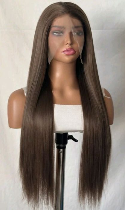 Peruka czekoladowy brąz