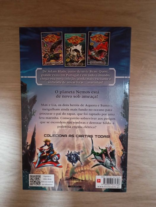Sea Quest Nº2, Silda, A Enguia Elétrica - Adam Blade