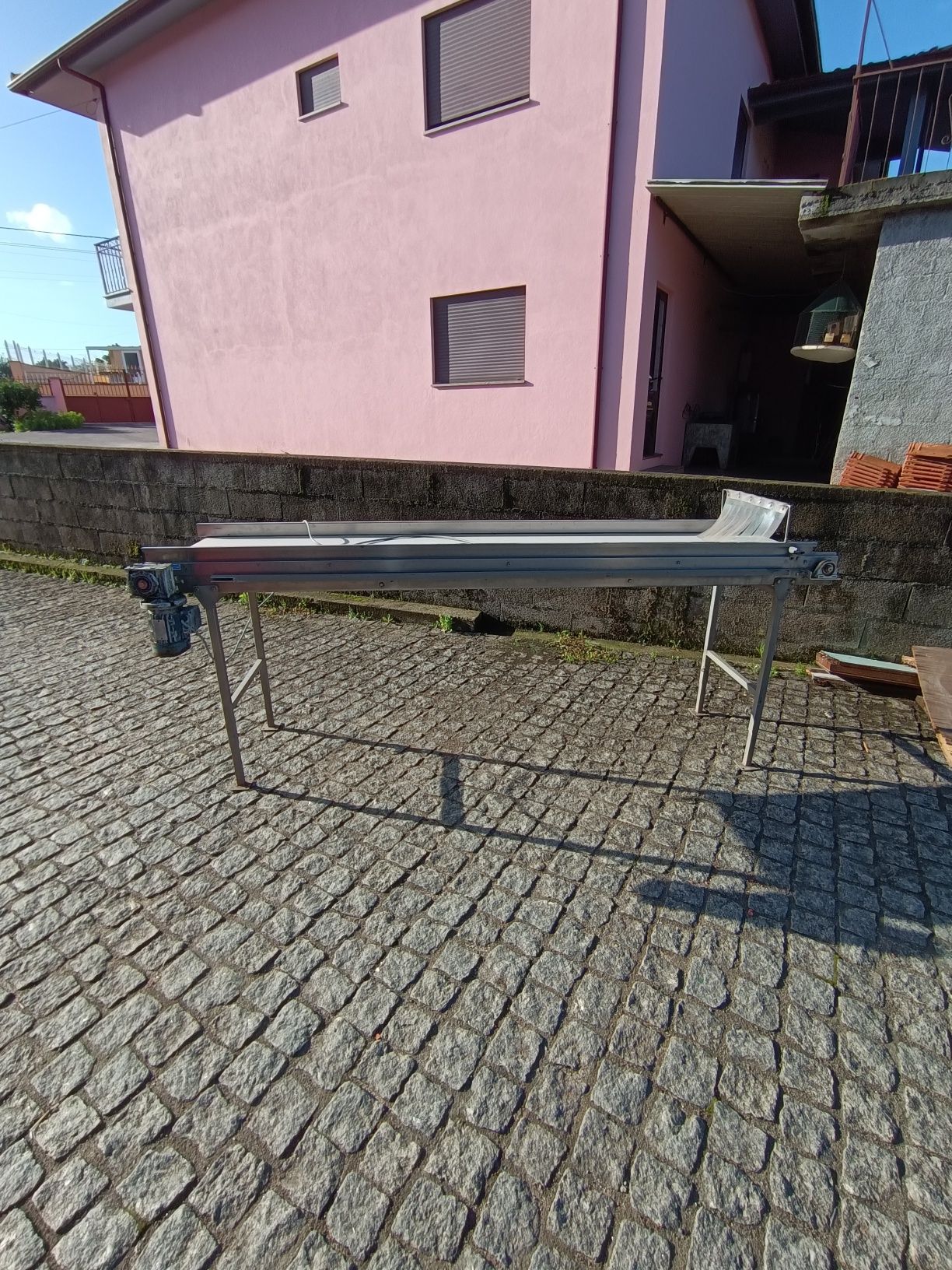 Tapete rolante transportador Inox