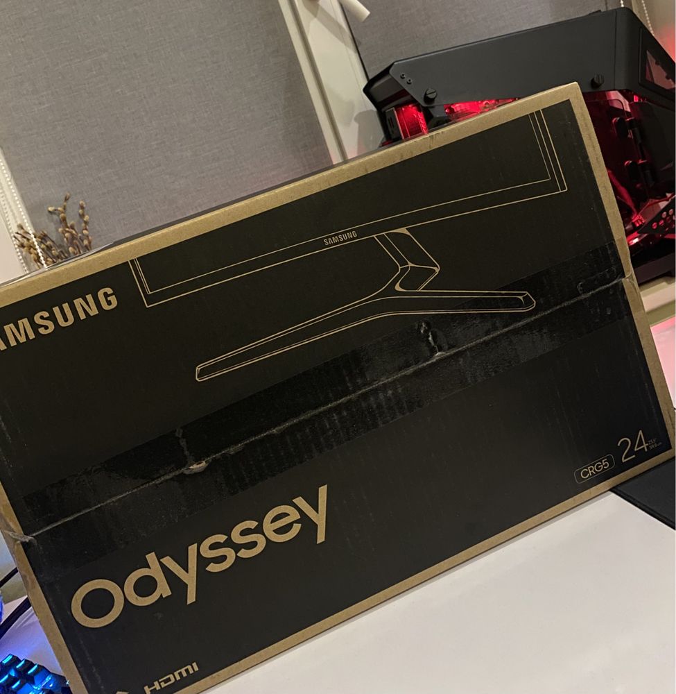 Ігровий Монітор Samsung Odyssey LC24RG50F - 144Гц - Вигнутий