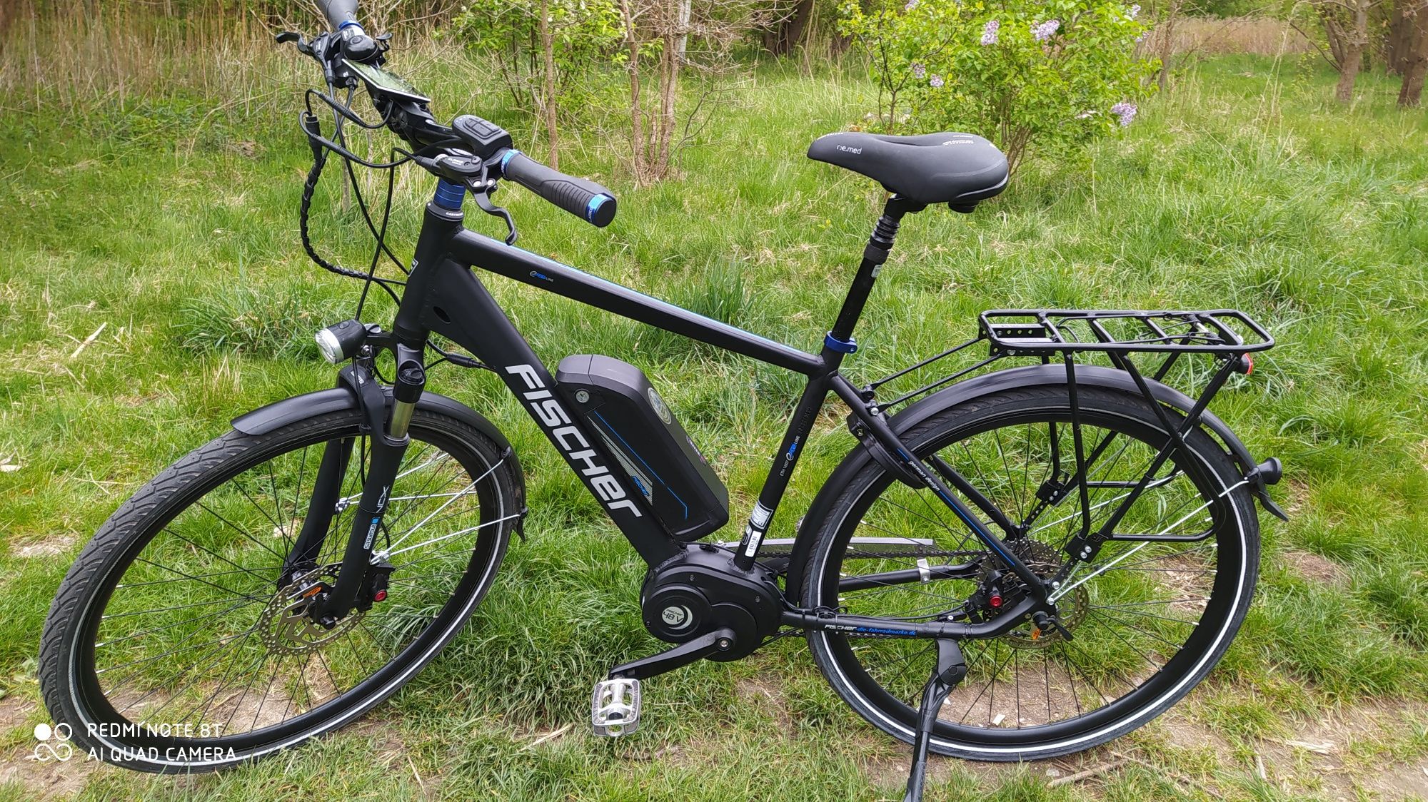 E-bike FISCHER Deore ham. hydrauliczne, jak nowy