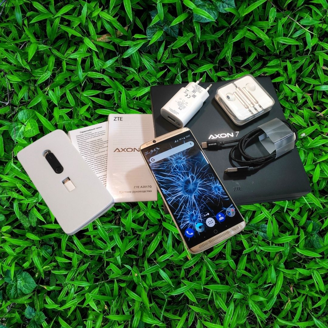 ZTE AXON 7 Amoled 2.5K nfc Tupe-C флагман audio ЦАП