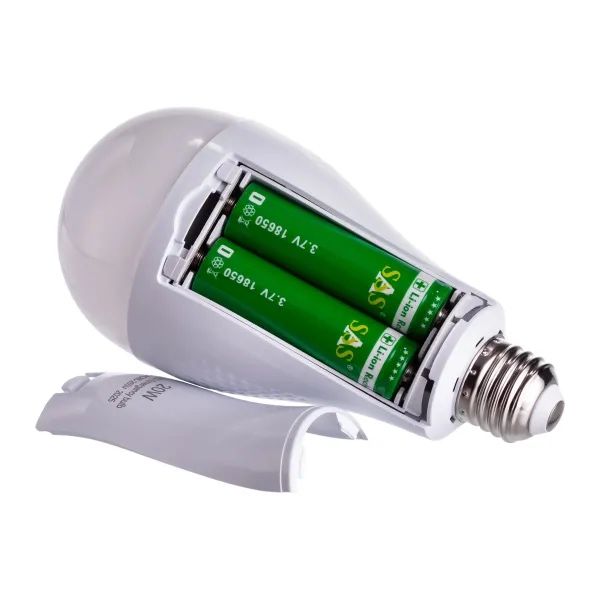 Лампа світлодіодна з акумулятором