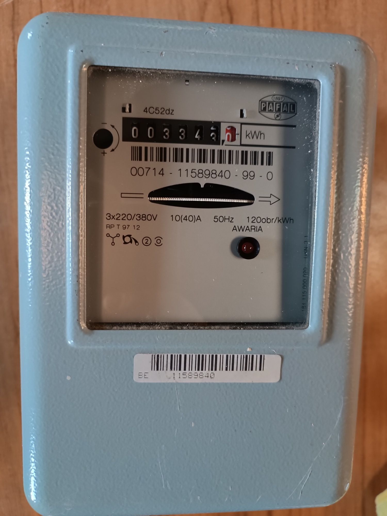 Licznik energii elektrycznej 3 fazowy